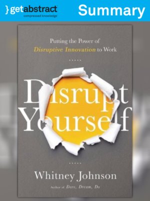 cover image of Disrupt Yourself (Summary)